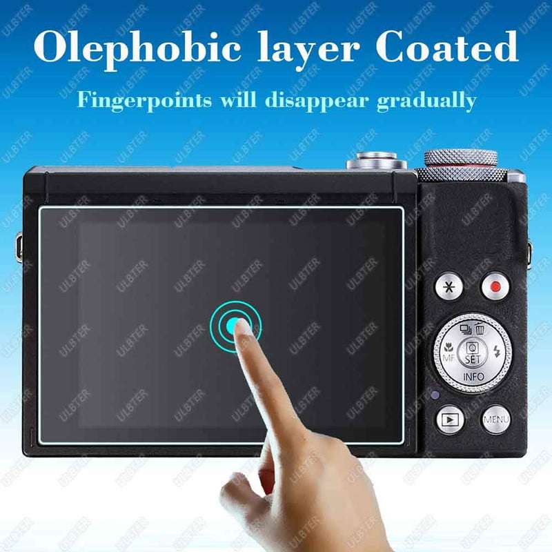 ULBTER G7 X Mark III Screen Protector for Canon G7X Mark III Camera [3Pack], 9H Hardness G7XIII Tempered Glass Cover Anti-Scrach Anti-Bubble Anti-Dust - Image 4